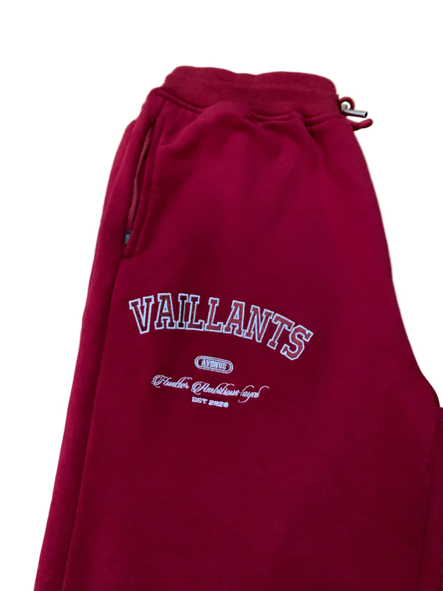 Red bordeaux tracksuits